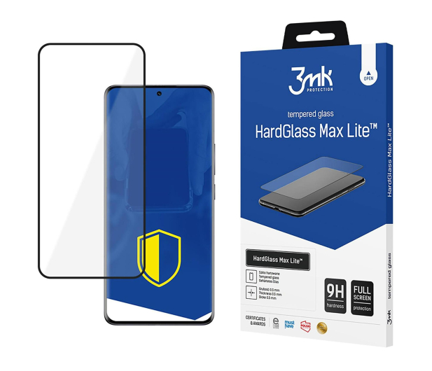 3mk HardGlass Max Lite Black do Redmi Note 13 Pro 4G/5G - 1355726 - zdjęcie